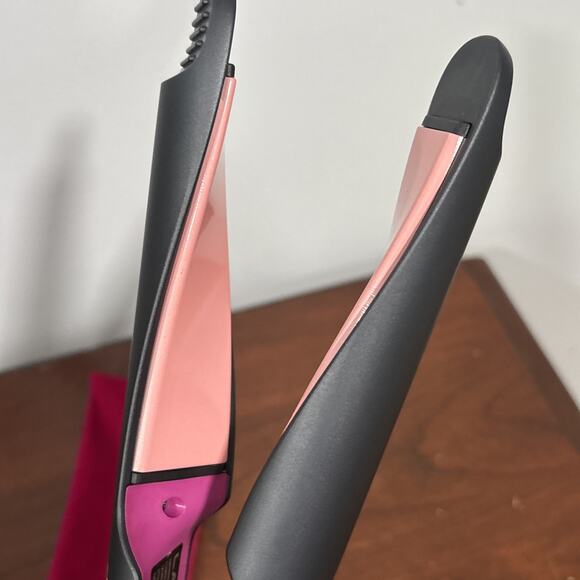 Landot Flat Iron Curler 2 in 1 Twist Straightening Curling Flat Iron Preowned - Picture 4 of 5